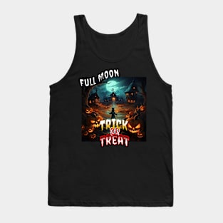 Full Moon Trick or Treat Tank Top